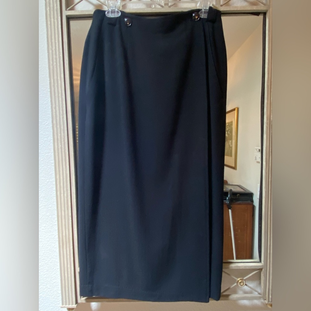 Anne Klein wool skirt